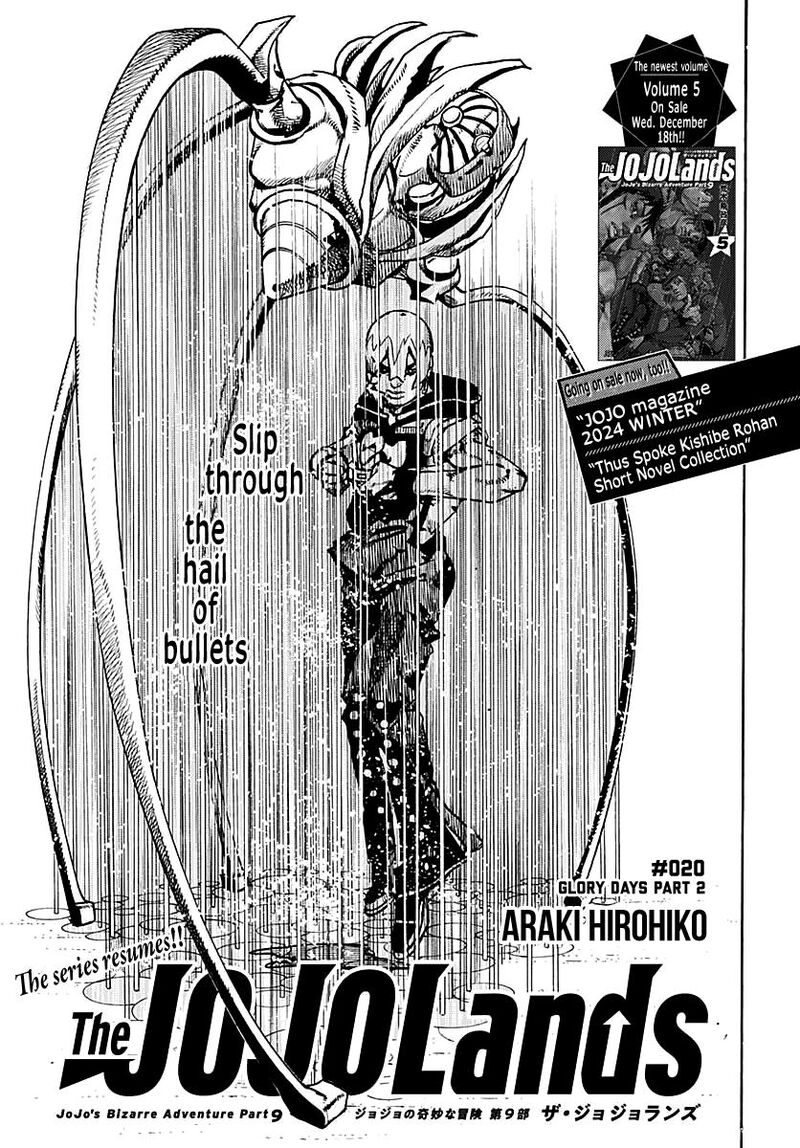 Jojo No Kimyou Na Bouken Part 9 The Jojolands 20 1