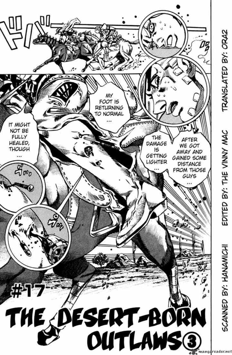 Jojos Bizarre Adventure Steel Ball Run 17 1