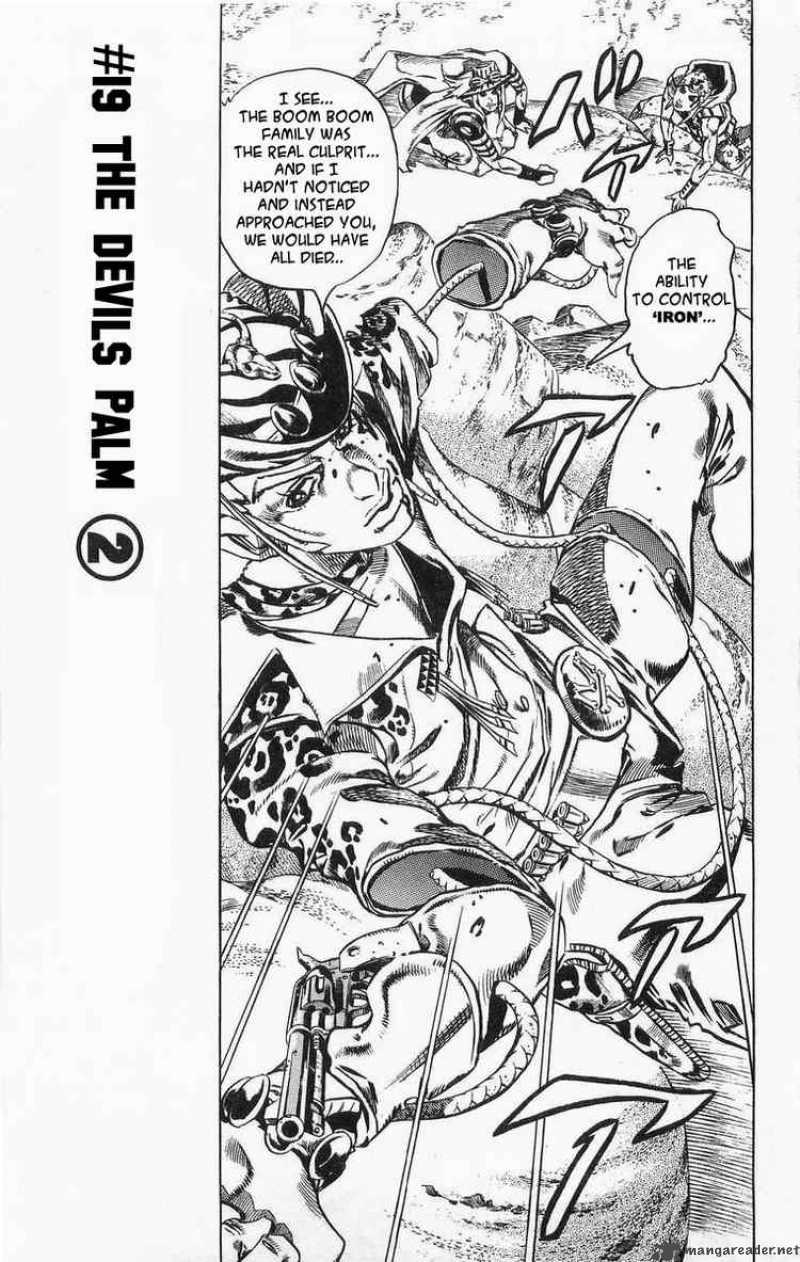 Jojos Bizarre Adventure Steel Ball Run 19 1