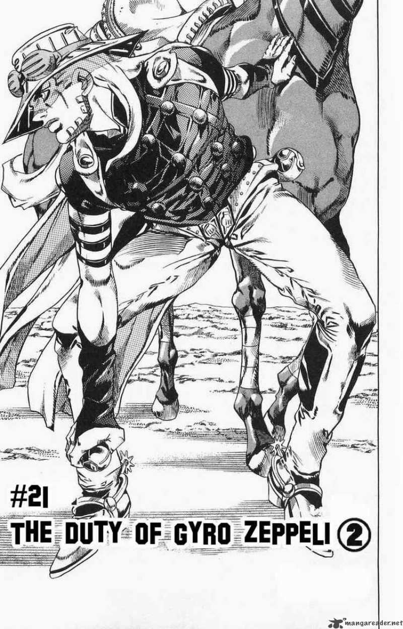 Jojos Bizarre Adventure Steel Ball Run 21 1