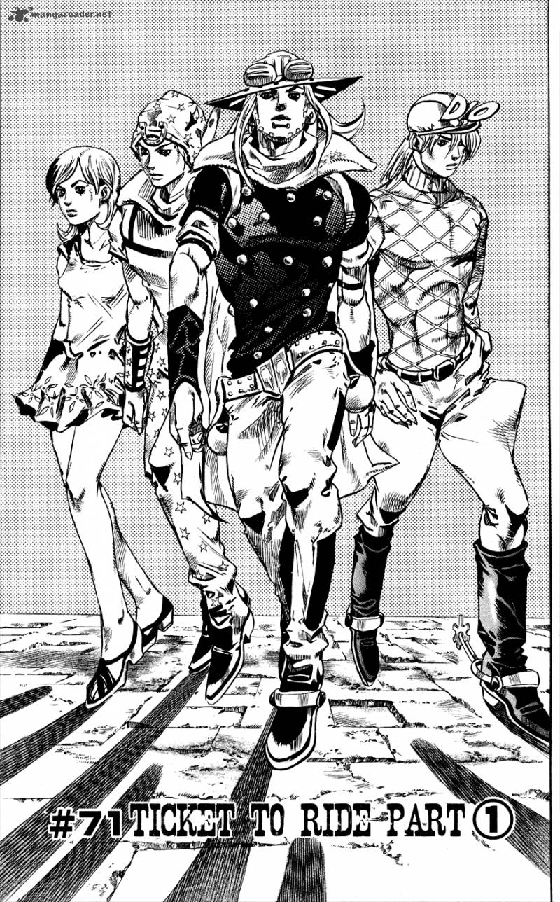 Jojos Bizarre Adventure Steel Ball Run 71 2