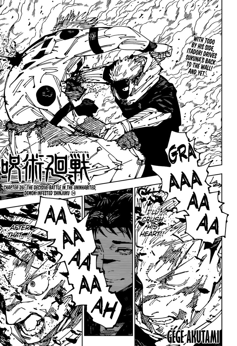 Jujutsu Kaisen 261 1