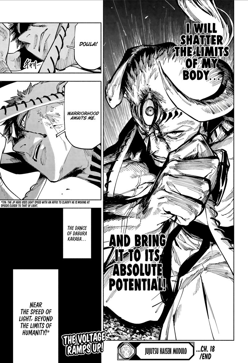 Jujutsu Kaisen Modulo 18 19