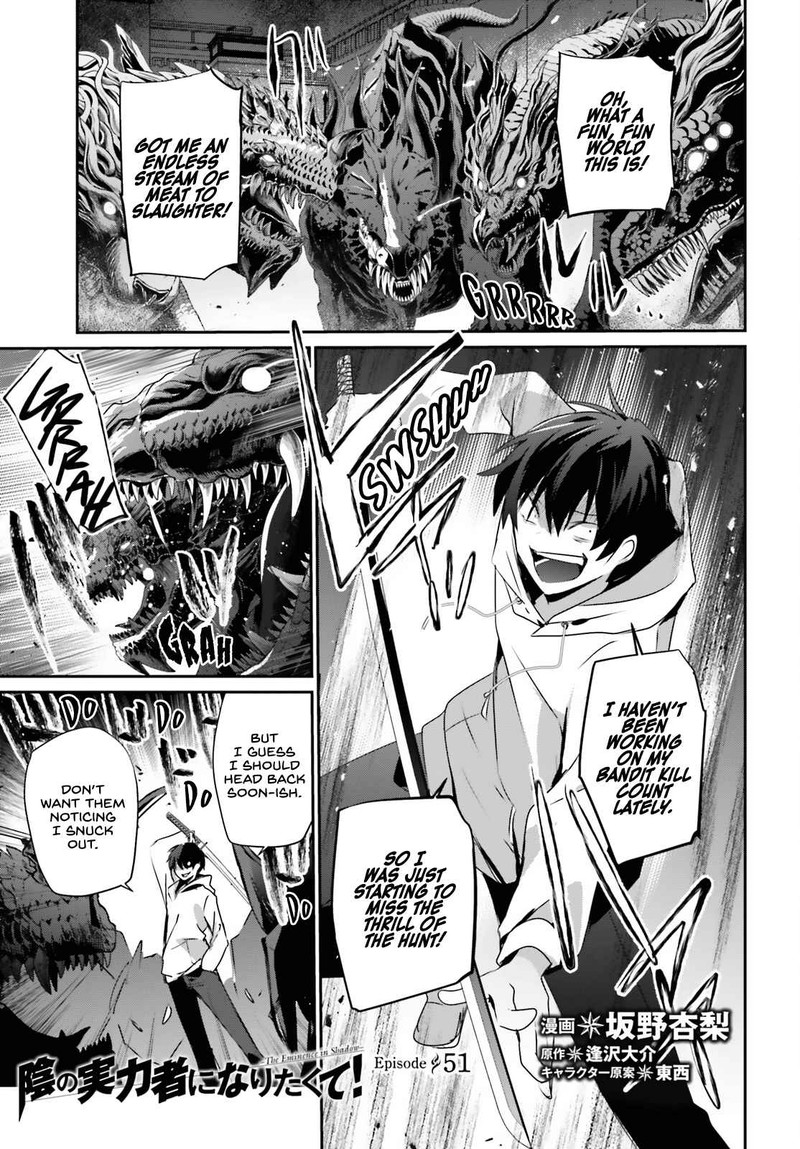 Kage No Jitsuryokusha Ni Naritakute 51 1
