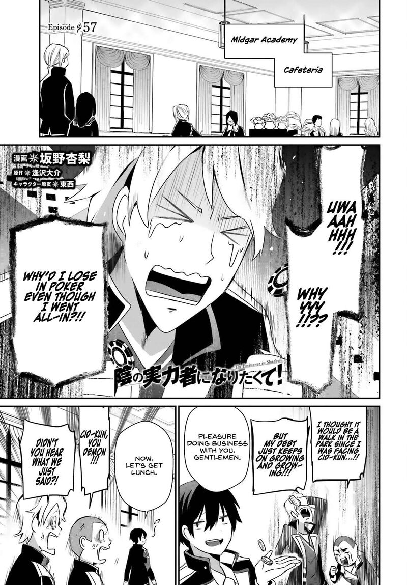 Kage No Jitsuryokusha Ni Naritakute 57 2
