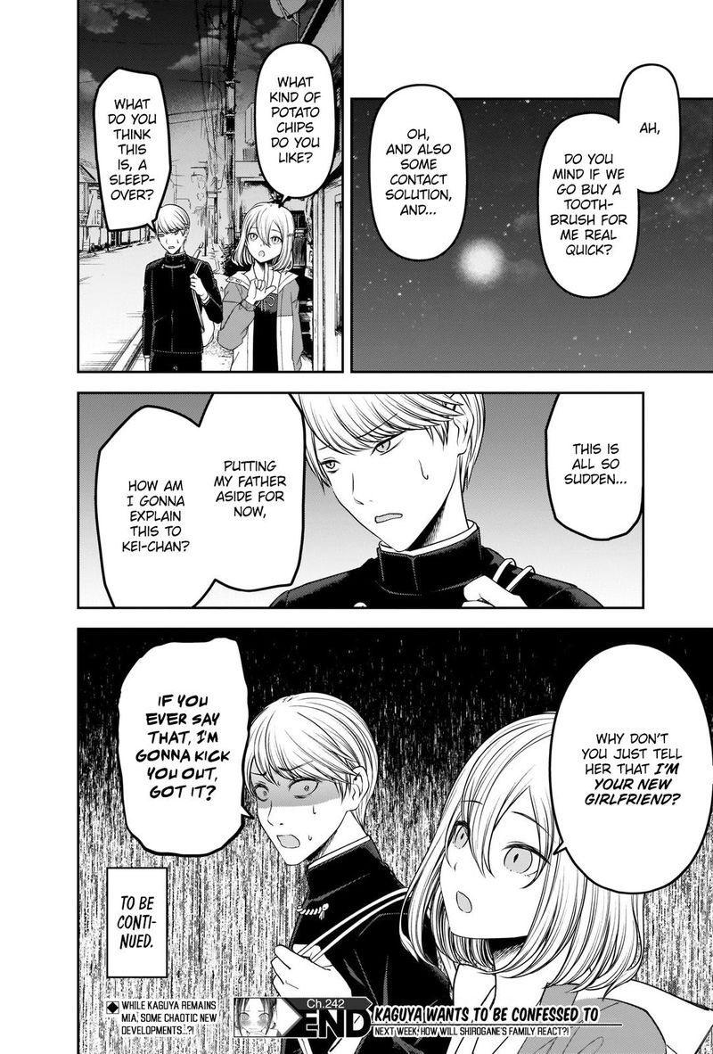 Kaguya Sama Wa Kokurasetai Tensai Tachi No Renai Zunousen 242 18