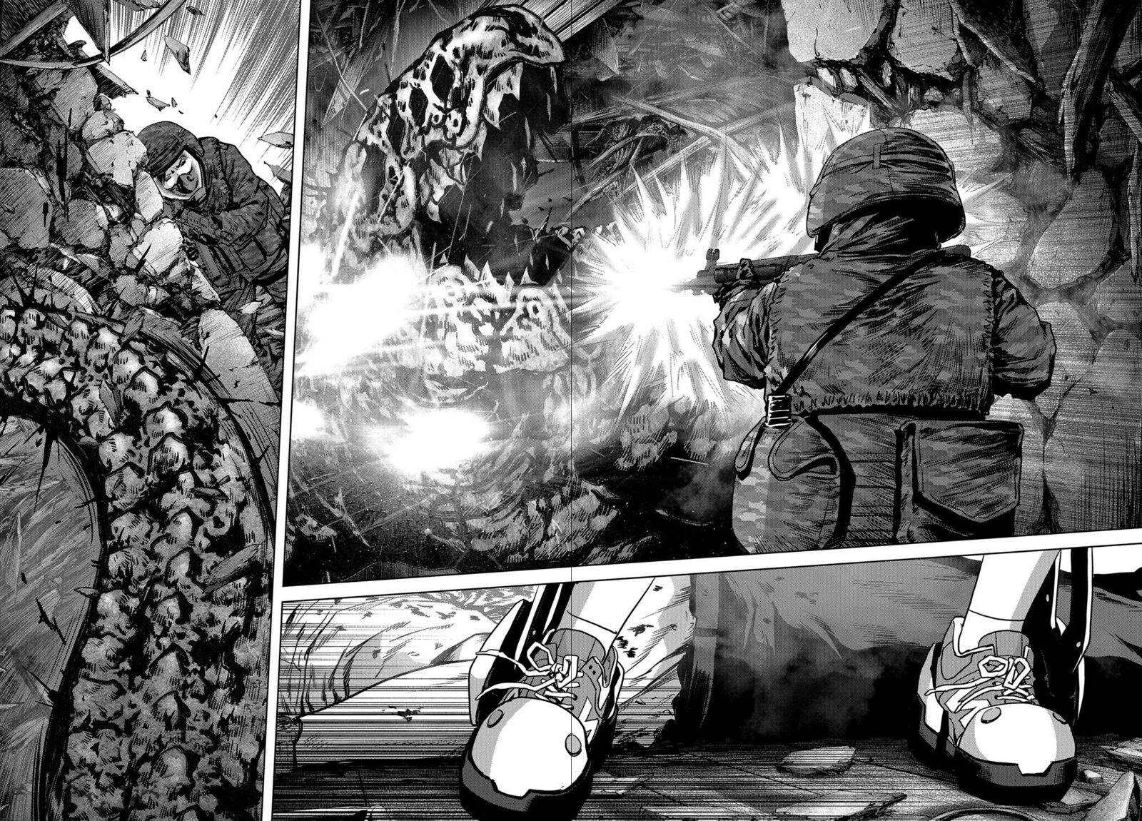 Kaijuu Jieitai Task Force For Paranormal Disaster Management 23 66