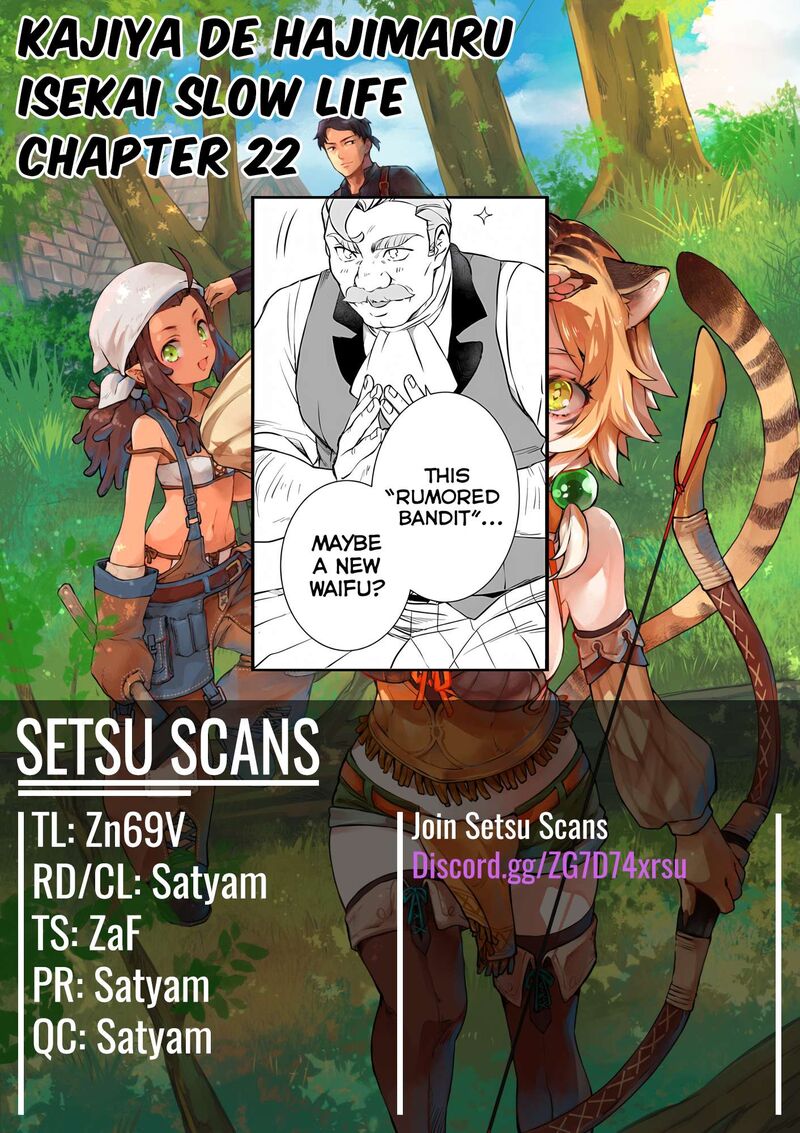 Kajiya De Hajimeru Isekai Slow Life 22 1