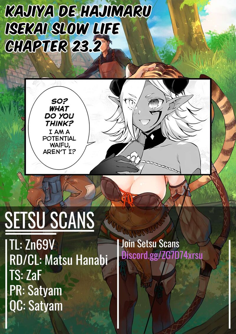 Kajiya De Hajimeru Isekai Slow Life 23b 1