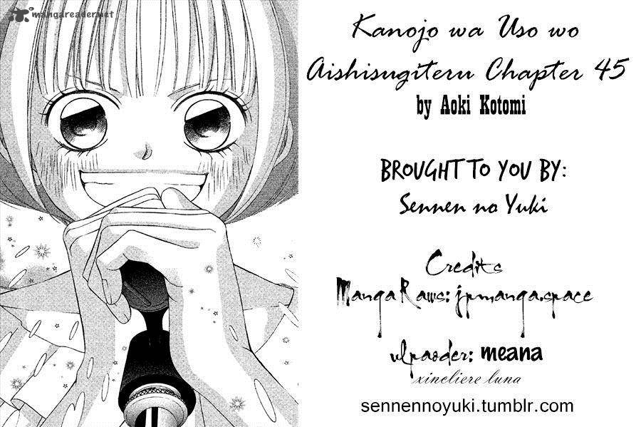 Kanojo Wa Uso Wo Aishisugiteru 45 55