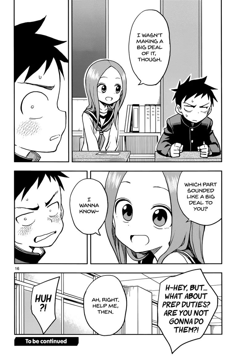 Karakai Jouzu No Takagi San 117 16