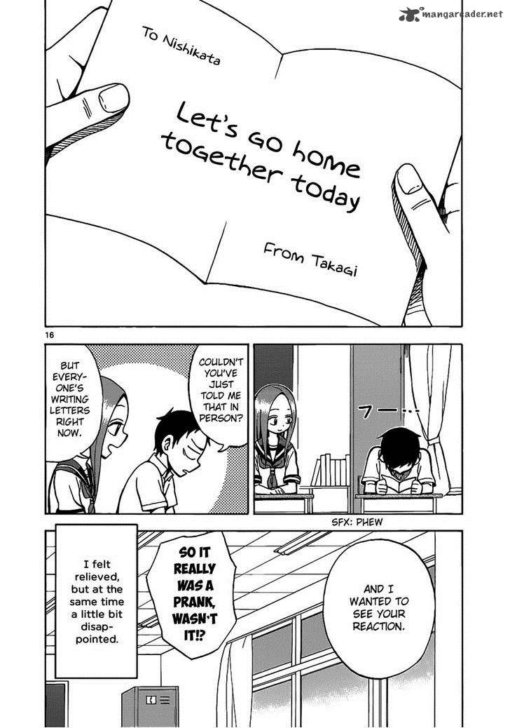 Karakai Jouzu No Takagi San 13 16