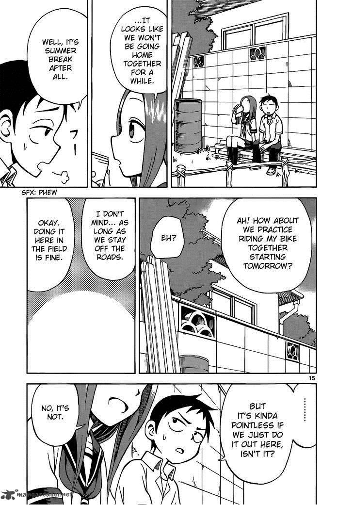 Karakai Jouzu No Takagi San 15 16