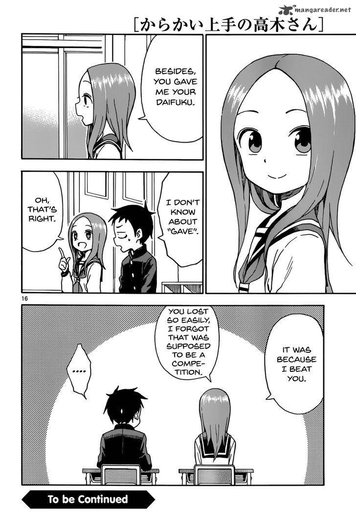 Karakai Jouzu No Takagi San 54 16