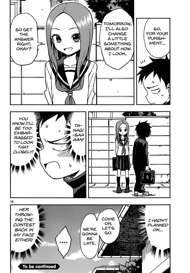 Karakai Jouzu No Takagi San 74 16