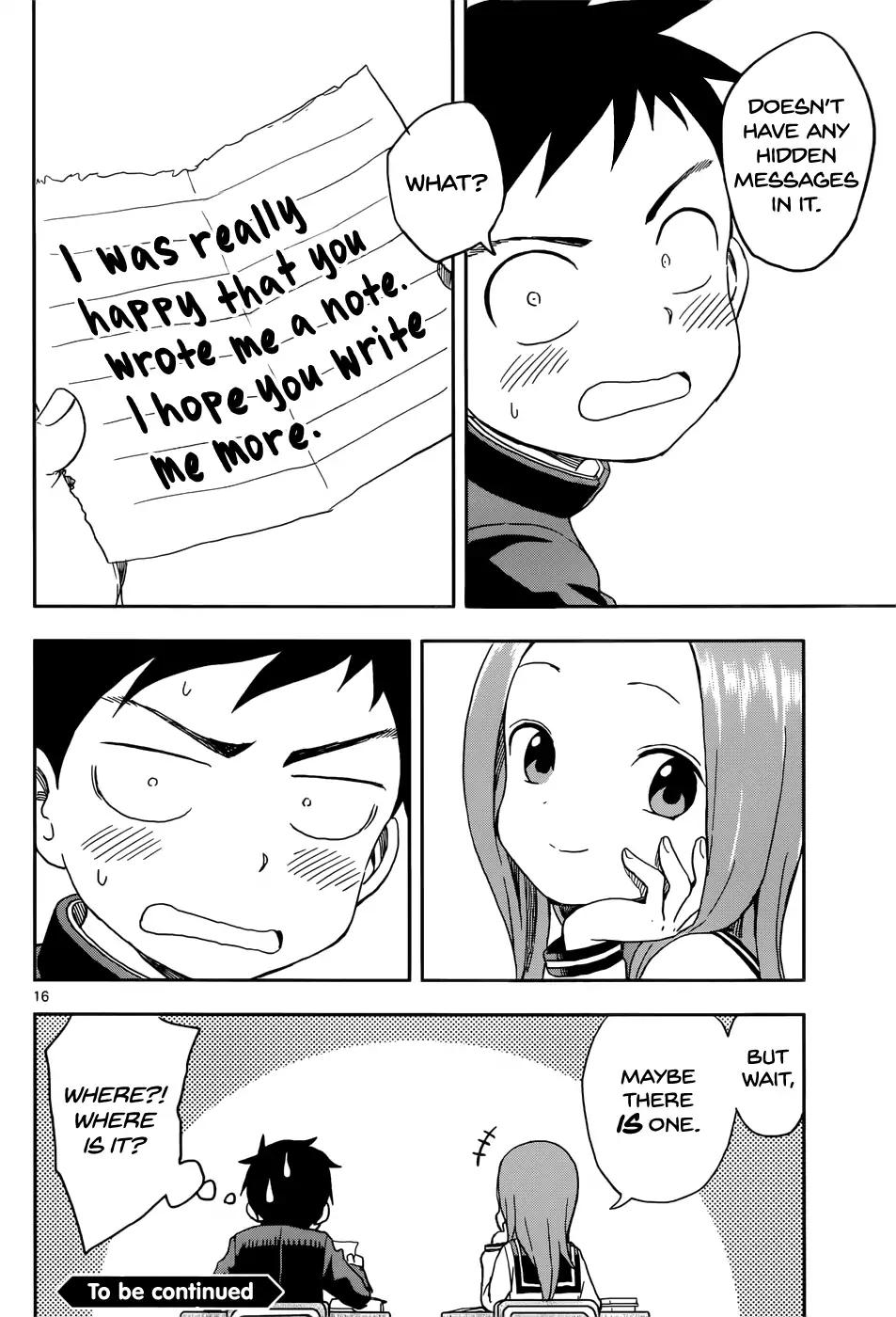 Karakai Jouzu No Takagi San 84 16