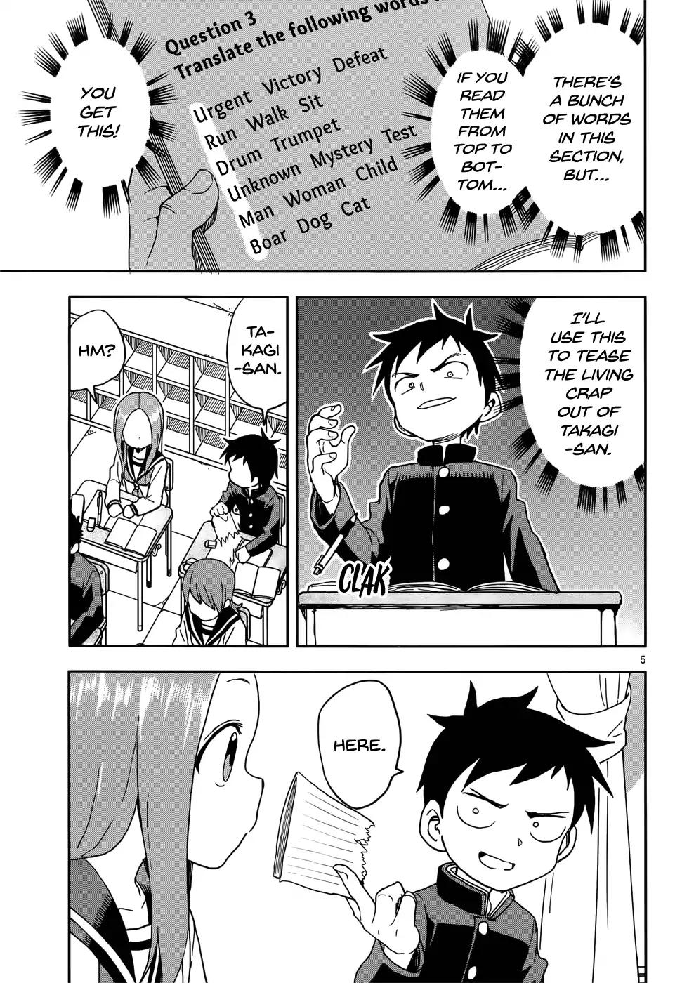 Karakai Jouzu No Takagi San 84 5