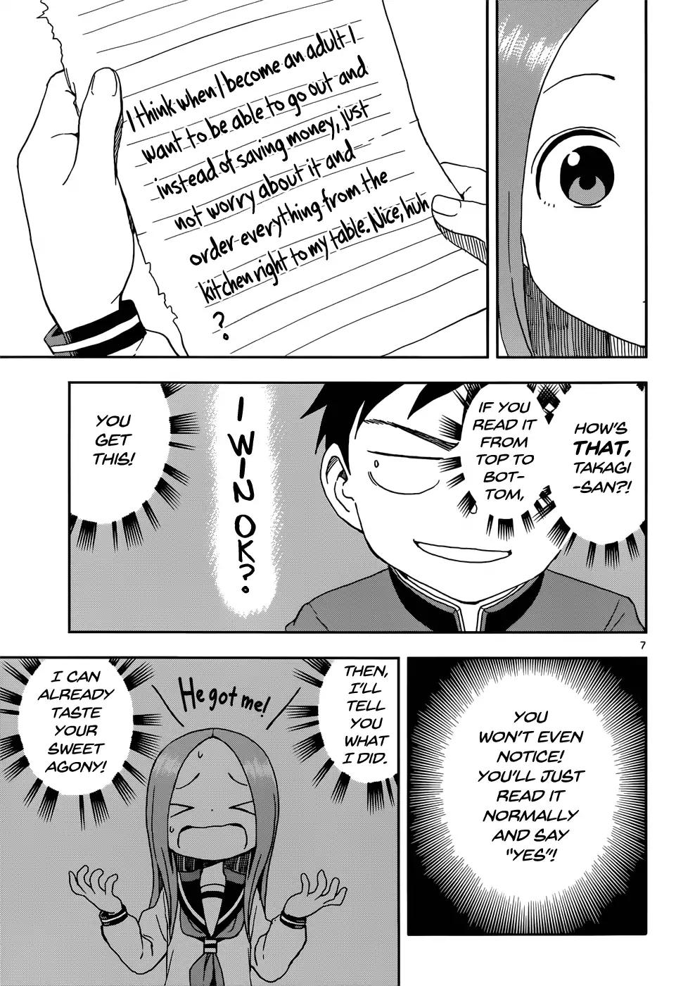 Karakai Jouzu No Takagi San 84 7