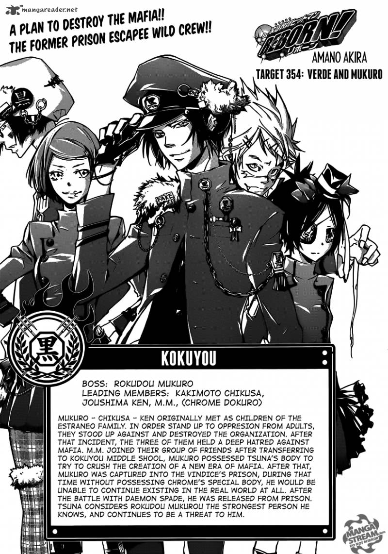 Katekyo Hitman Reborn 354 1