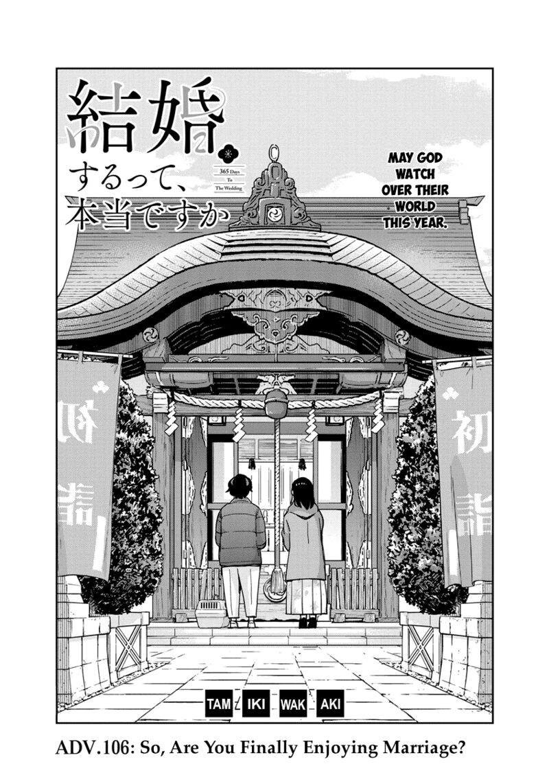 Kekkon Surutte Hontou Desu Ka 365 Days To The Wedding 106 1