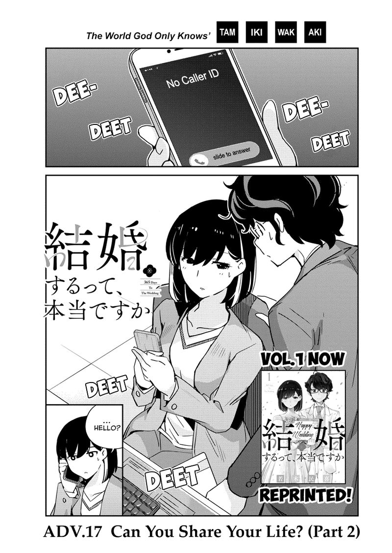 Kekkon Surutte Hontou Desu Ka 365 Days To The Wedding 17 1