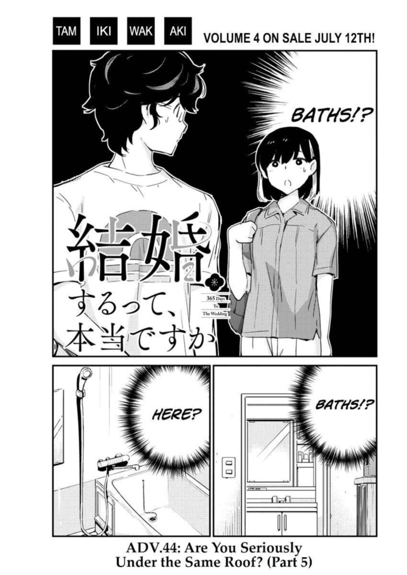 Kekkon Surutte Hontou Desu Ka 365 Days To The Wedding 44 1