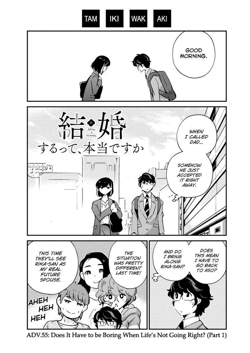 Kekkon Surutte Hontou Desu Ka 365 Days To The Wedding 55 1
