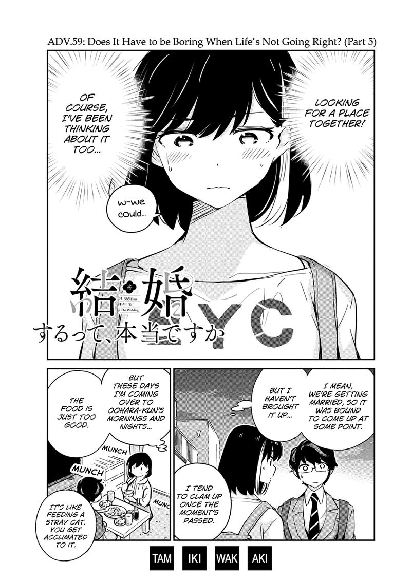 Kekkon Surutte Hontou Desu Ka 365 Days To The Wedding 59 1
