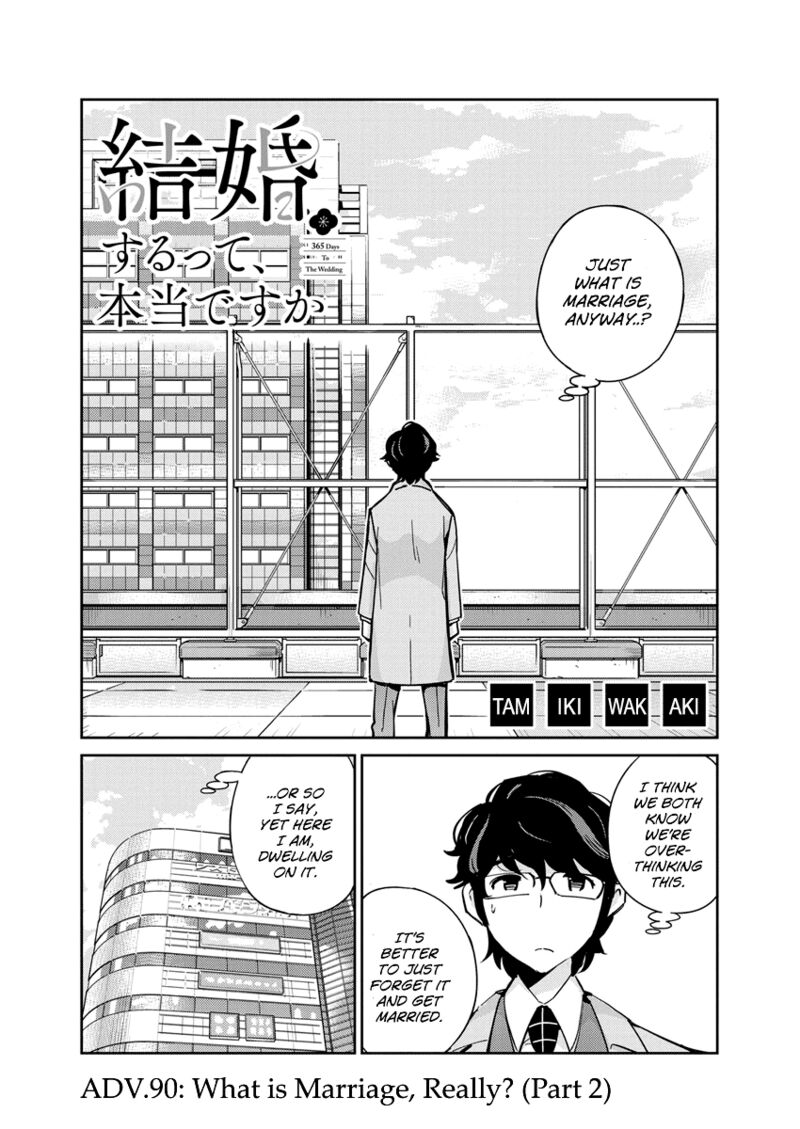 Kekkon Surutte Hontou Desu Ka 365 Days To The Wedding 90 1