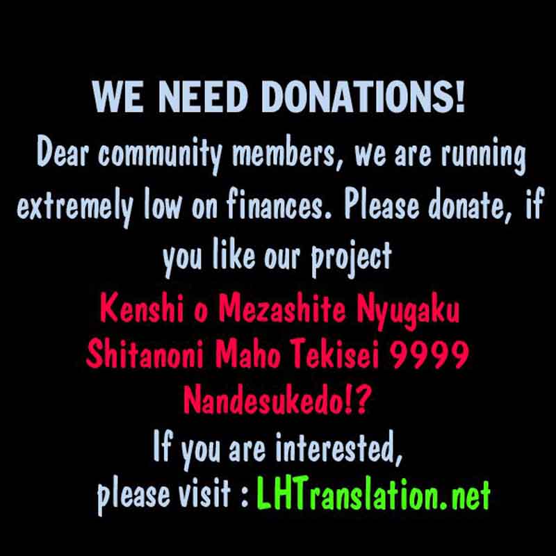 Kenshi O Mezashite Nyugaku Shitanoni Maho Tekisei 9999 Nandesukedo 7 29
