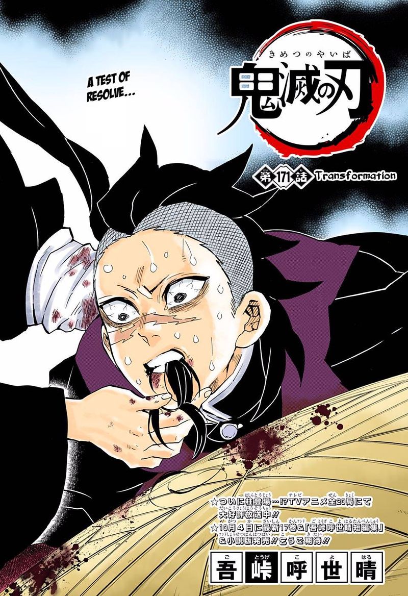 Kimetsu No Yaiba Digital Colored Comics 171 1