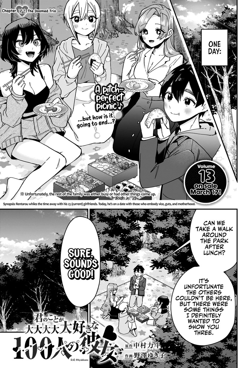 Kimi No Koto Ga Daidaidaidaidai Suki Na 100 Nin No Kanojo 129 1