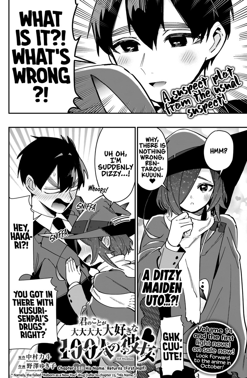 Kimi No Koto Ga Daidaidaidaidai Suki Na 100 Nin No Kanojo 148 2