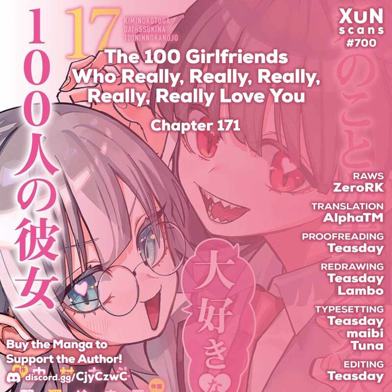 Kimi No Koto Ga Daidaidaidaidai Suki Na 100 Nin No Kanojo 171 1