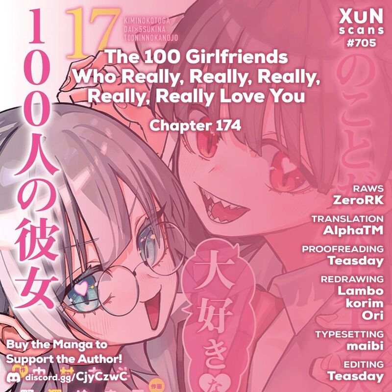 Kimi No Koto Ga Daidaidaidaidai Suki Na 100 Nin No Kanojo 174 1