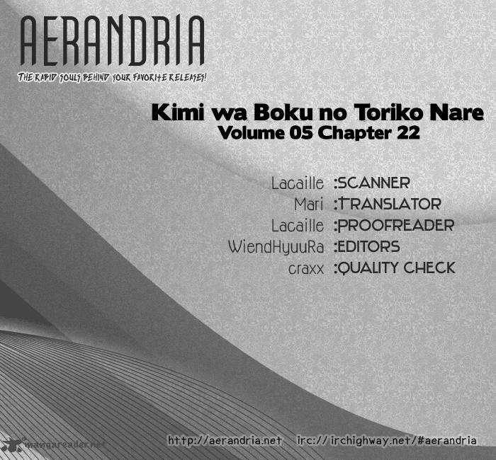 Kimi Wa Boku No Toriko Nare 22 2