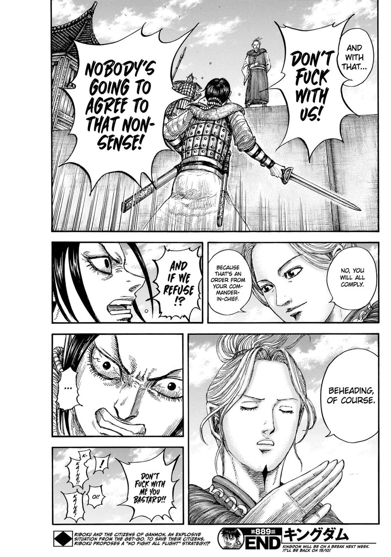 Kingdom 889 19