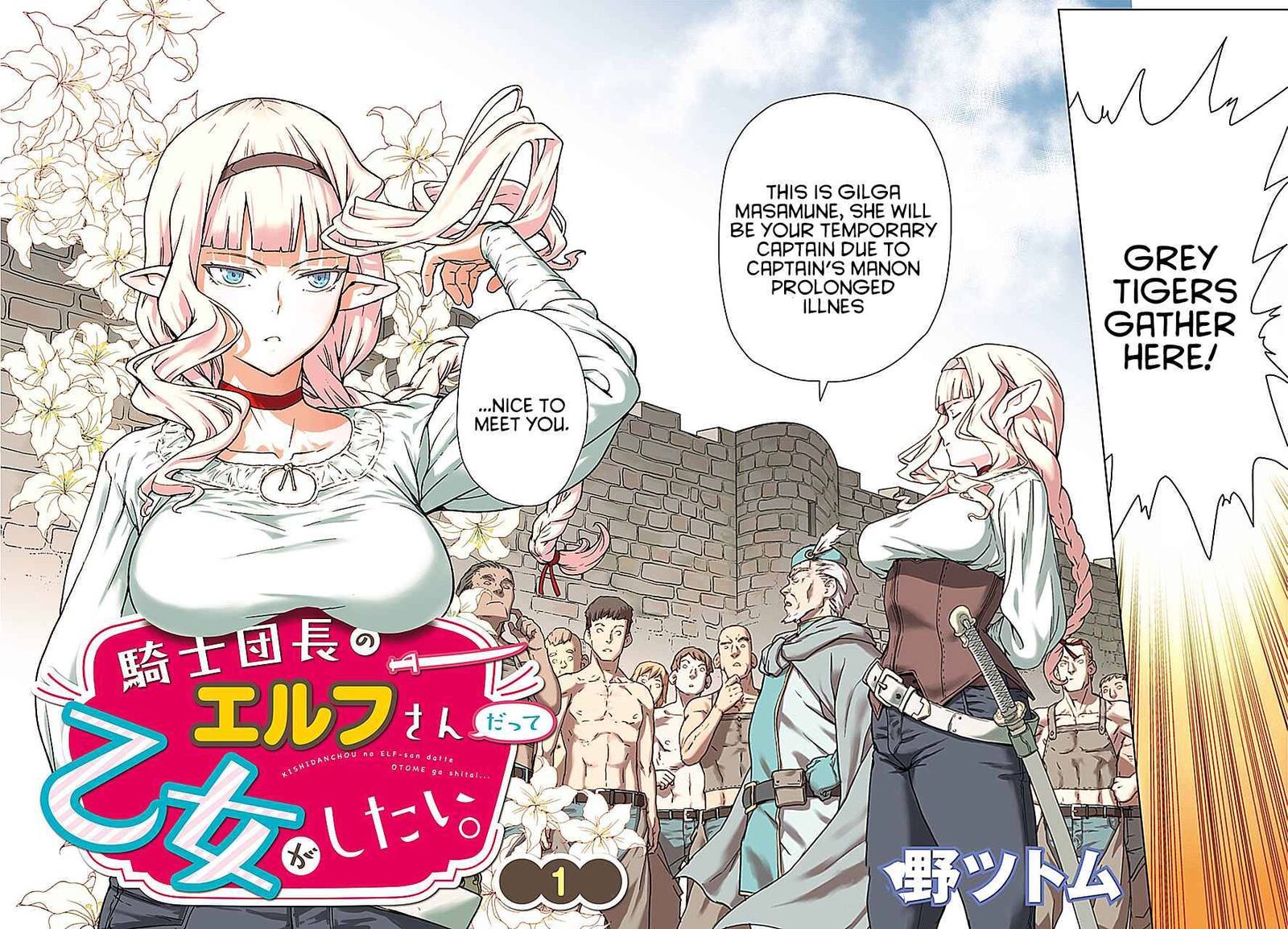 Kishi Danchou No Elf San Datte Otome Ga Shitai 1 2