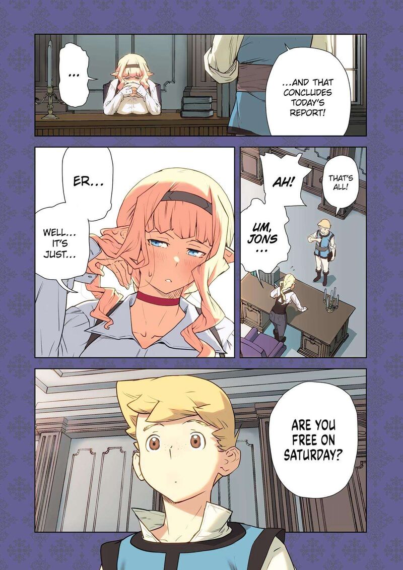 Kishi Danchou No Elf San Datte Otome Ga Shitai 13 1