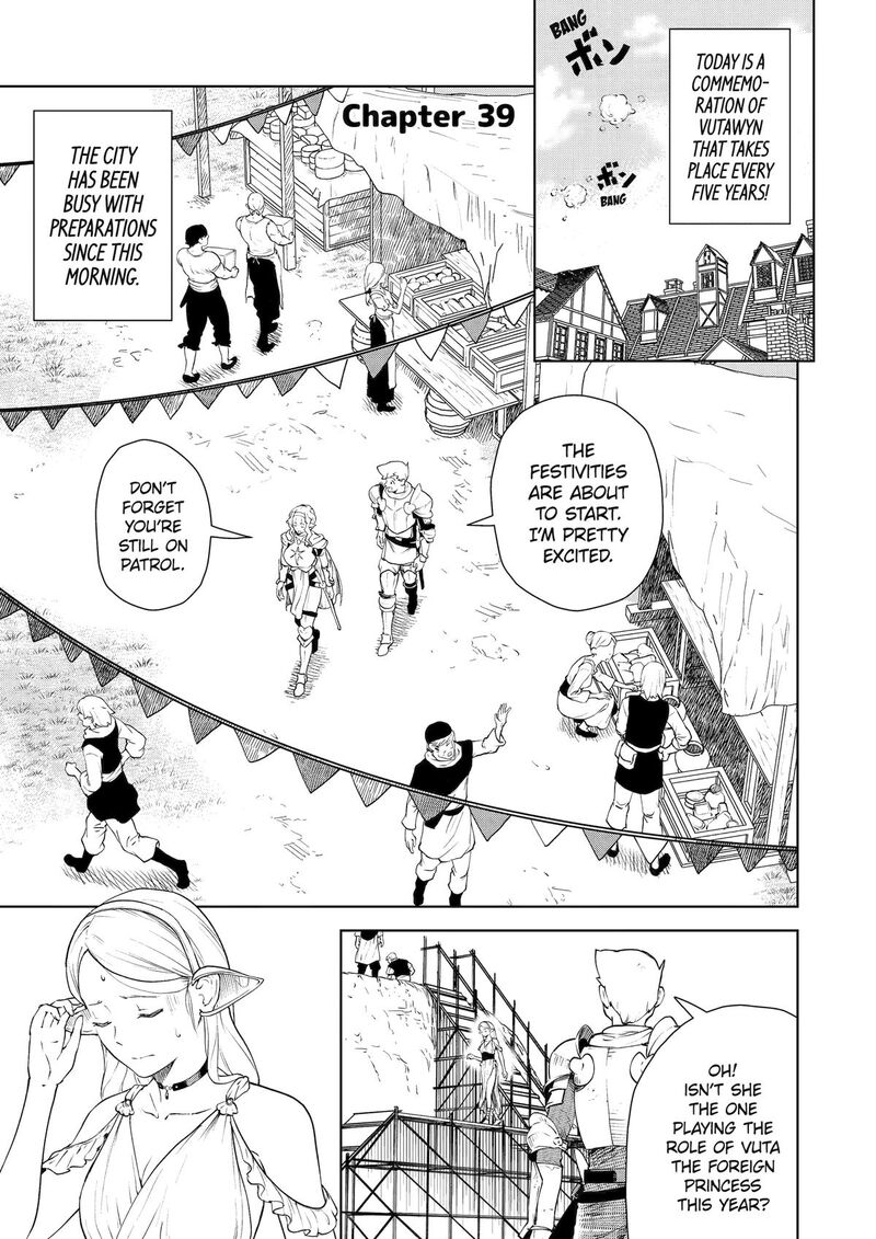 Kishi Danchou No Elf San Datte Otome Ga Shitai 39 1