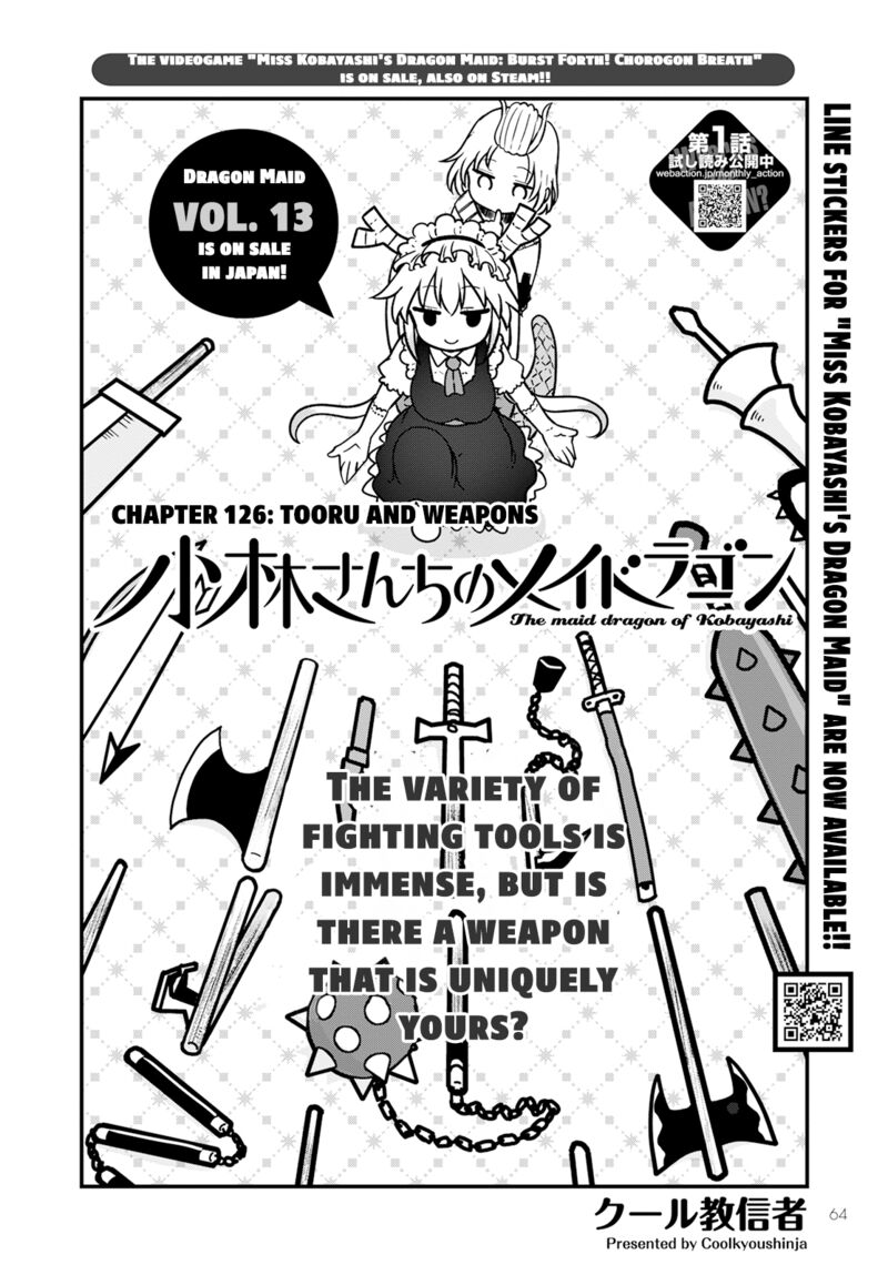 Kobayashi San Chi No Maid Dragon 126 2