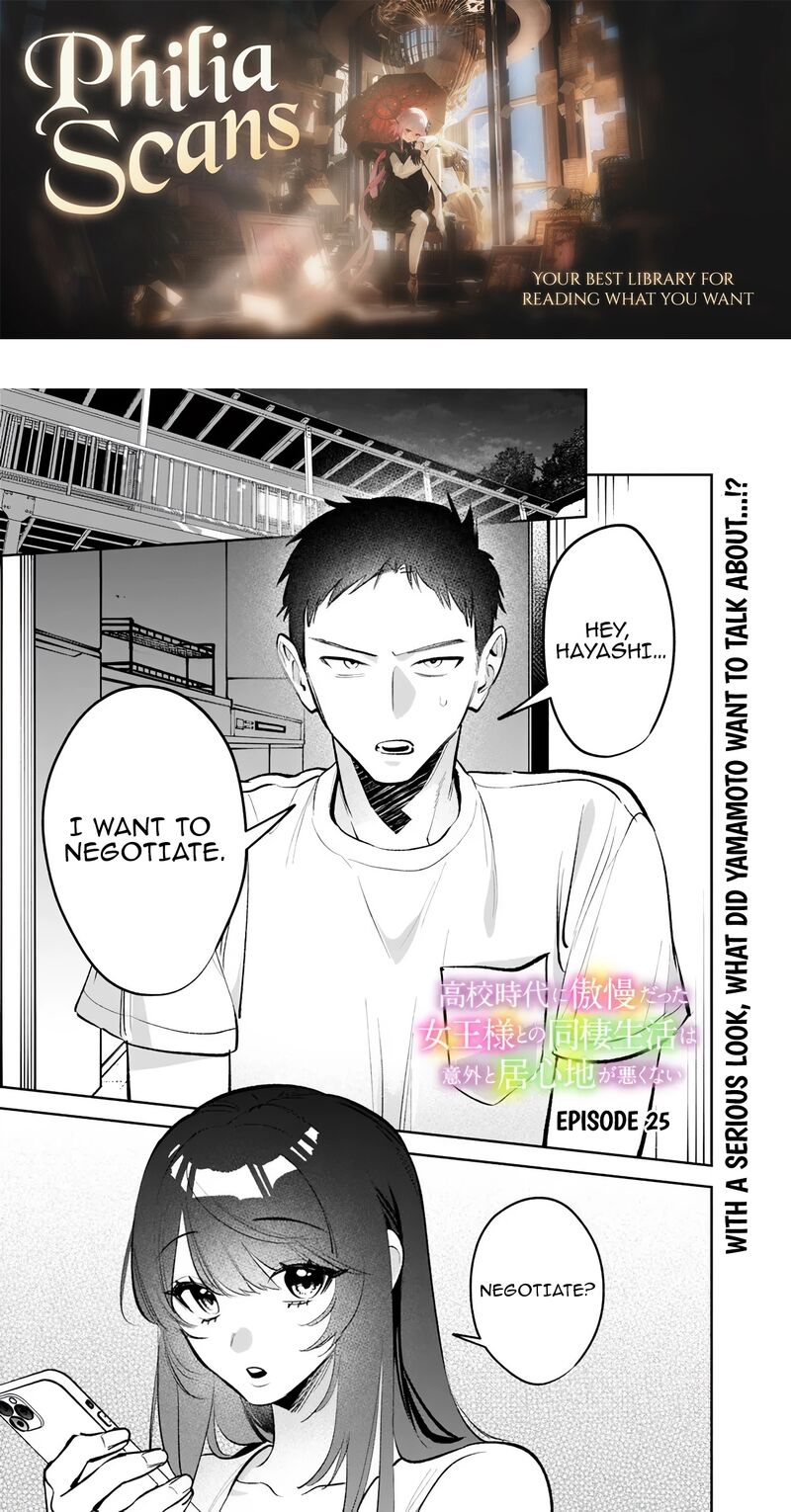 Koko Jidai Ni Gomandatta Jou Sama To No Dousei Seikatsu Wa Igaito Igokochi Ga Warukunai 25 1