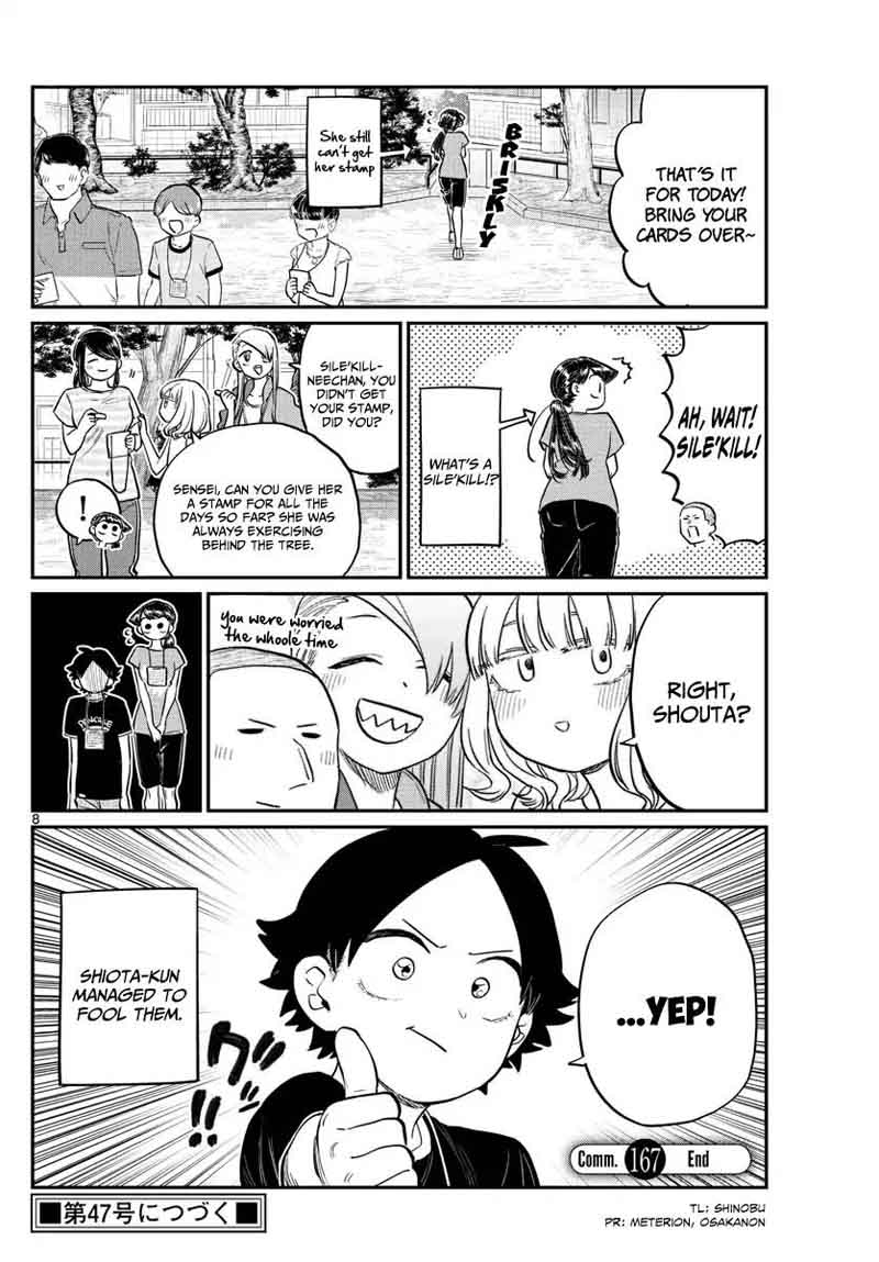 Komi San Wa Komyushou Desu 167 8