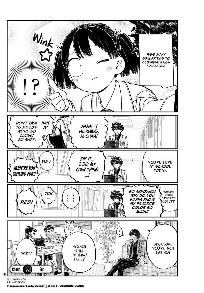 Komi San Wa Komyushou Desu 182 18