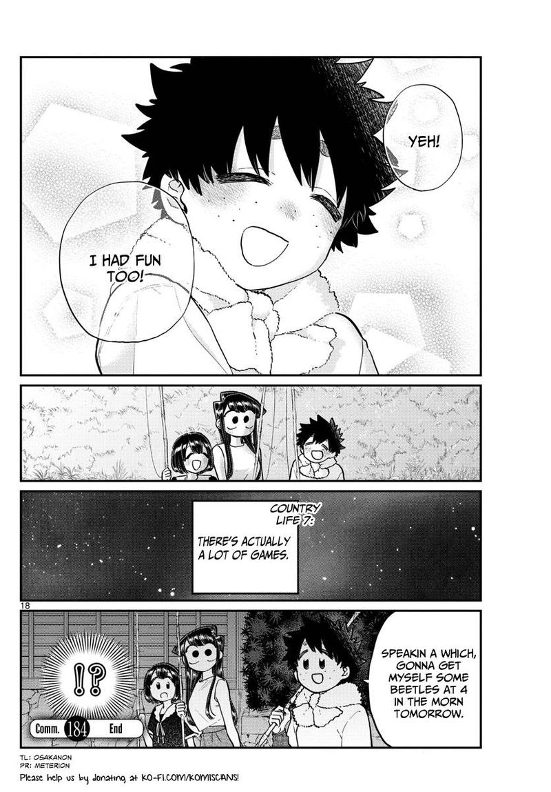 Komi San Wa Komyushou Desu 184 18