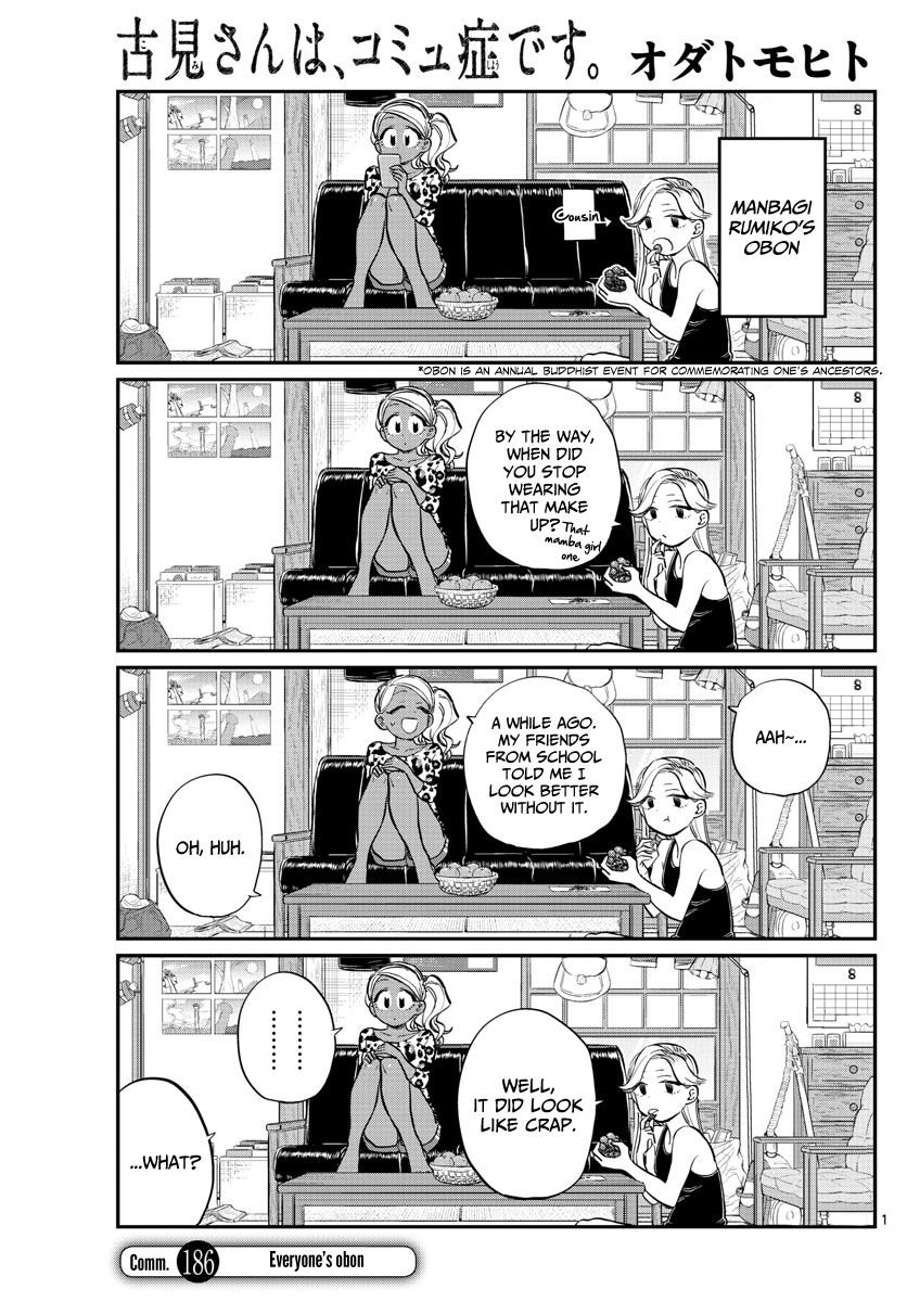 Komi San Wa Komyushou Desu 186 1