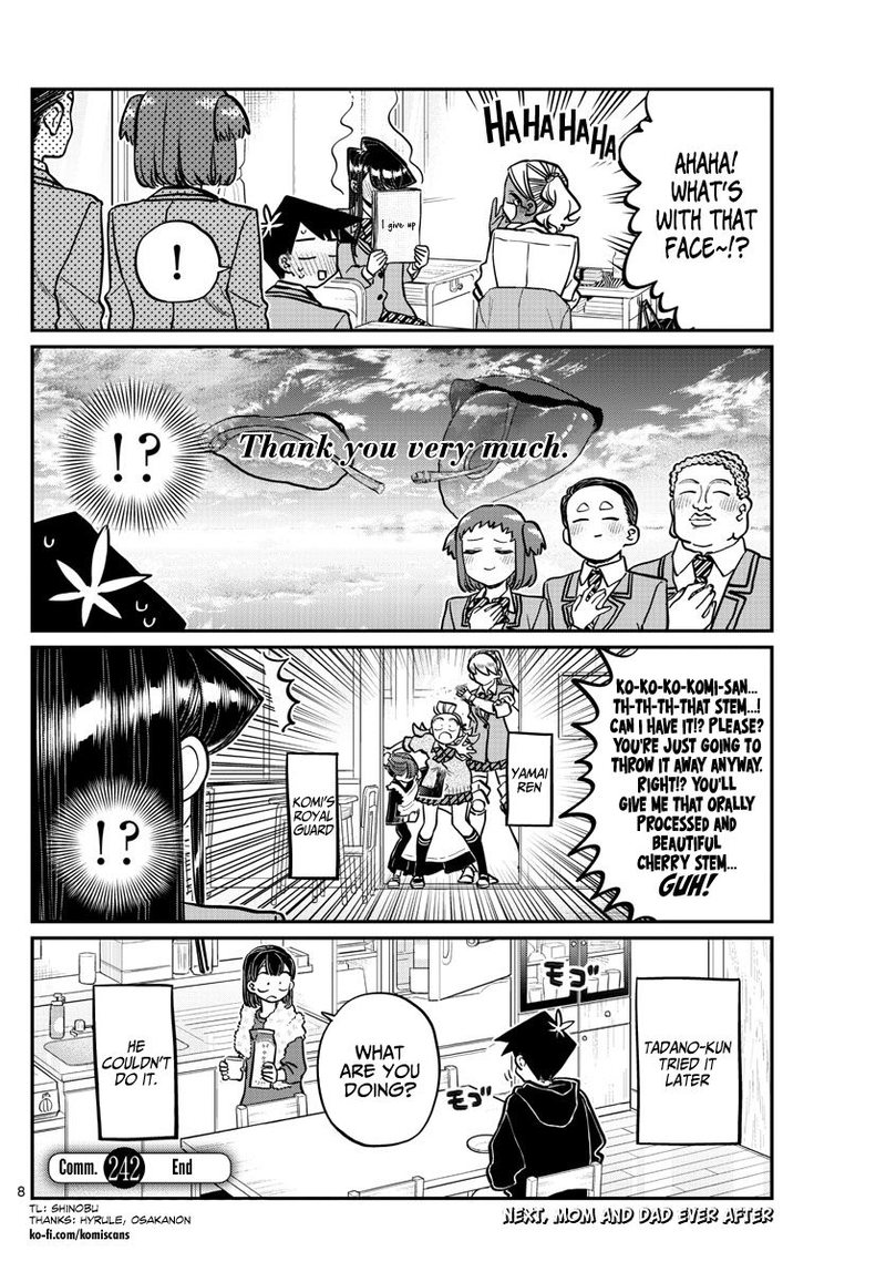 Komi San Wa Komyushou Desu 242 8