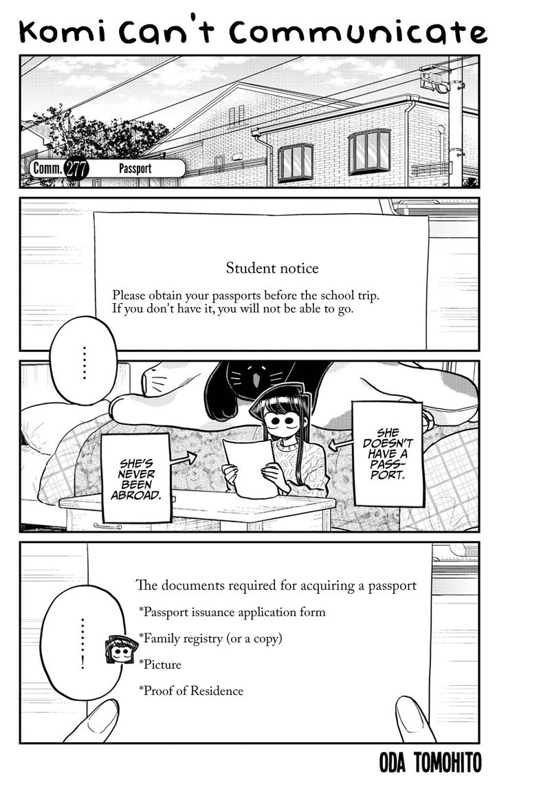 Komi San Wa Komyushou Desu 277 1