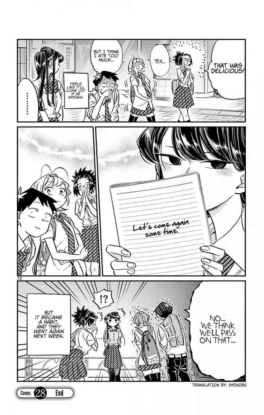 Komi San Wa Komyushou Desu 28 12