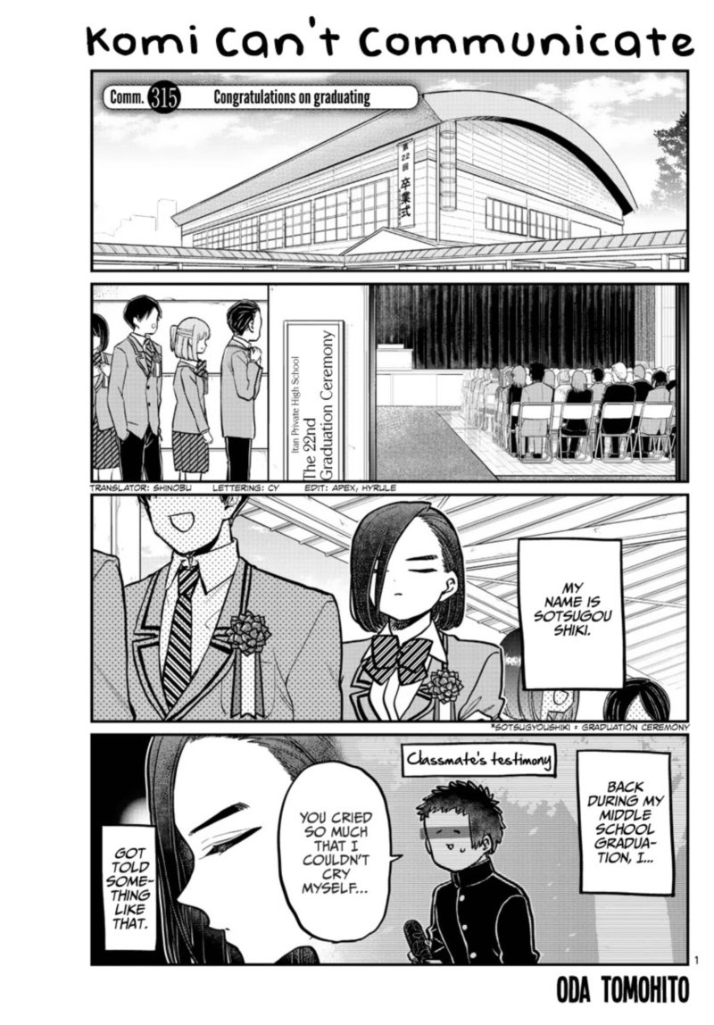 Komi San Wa Komyushou Desu 315 1